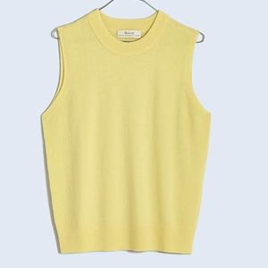 Madewell XS Hux cashmere sweater vest